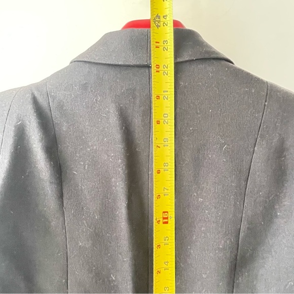 URBAN BEHAVIOR BLACK SHOULDER PADS BLAZER SIZE S - Picture 7 of 10